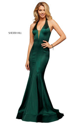 1 of 10 Sherri Hill 52887 Emerald