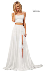 2 of 18 Sherri Hill 52918 Ivory