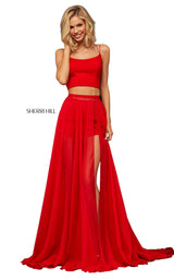 4 of 18 Sherri Hill 52918 Red