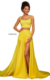 3 of 18 Sherri Hill 52918 Yellow