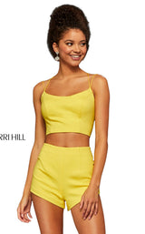 16 of 18 Sherri Hill 52918 Yellow