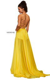 8 of 18 Sherri Hill 52918 Yellow