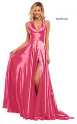 5 of 24 Sherri Hill 52922 Rose