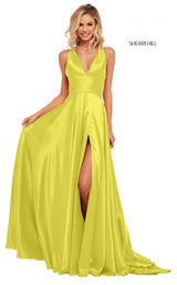 1 of 24 Sherri Hill 52922 Yellow