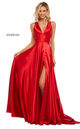 8 of 24 Sherri Hill 52922 Red
