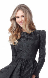 4 of 12 Sherri Hill 50617 Black