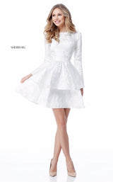 12 of 12 Sherri Hill 50617 Ivory