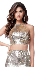 10 of 19 Sherri Hill 51662 Gold