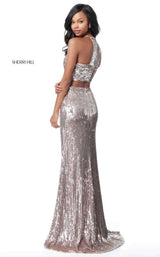 11 of 19 Sherri Hill 51662 Rose Gold