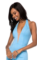 8 of 8 Sherri Hill 51773 Light Blue