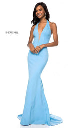2 of 8 Sherri Hill 51773 Light Blue