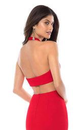 6 of 8 Sherri Hill 51773 Red