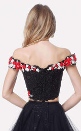 5 of 5 Sherri Hill 51893 Black