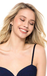 6 of 6 Sherri Hill 51901 Navy