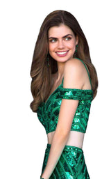 11 of 15 Sherri Hill 51934 Emerald