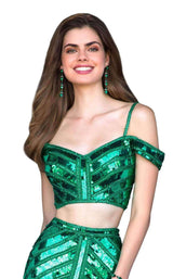 5 of 15 Sherri Hill 51934 Emerald