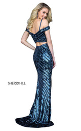 8 of 15 Sherri Hill 51934 Navy