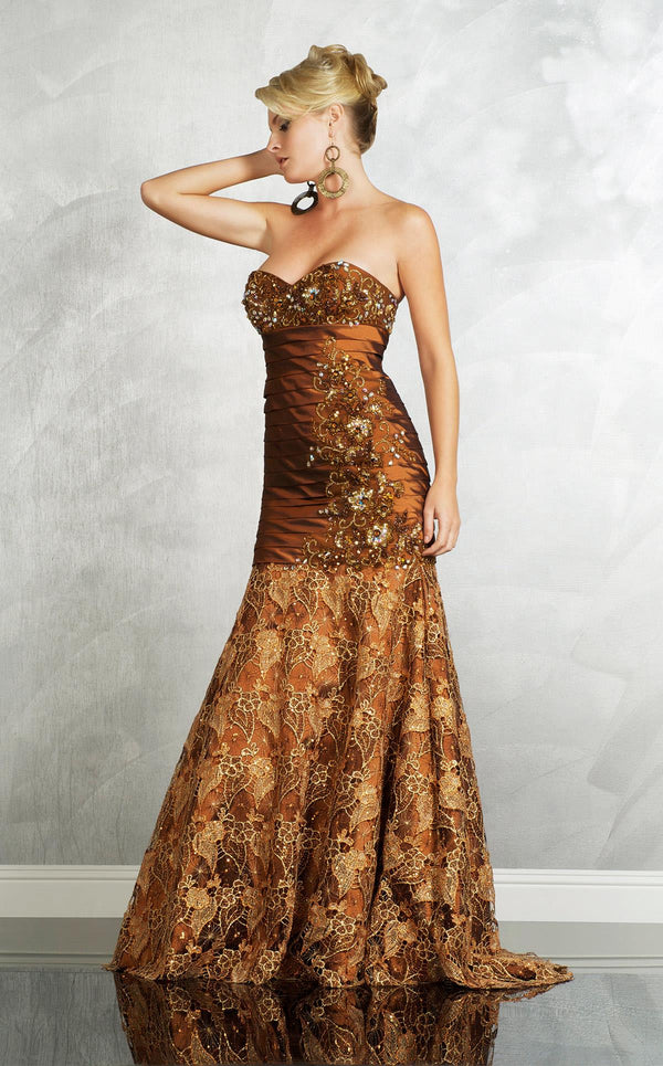 MNM Couture 6539 Brown