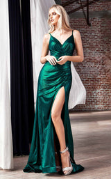 3 of 5 Cinderella Divine UV007 Dress Emerald