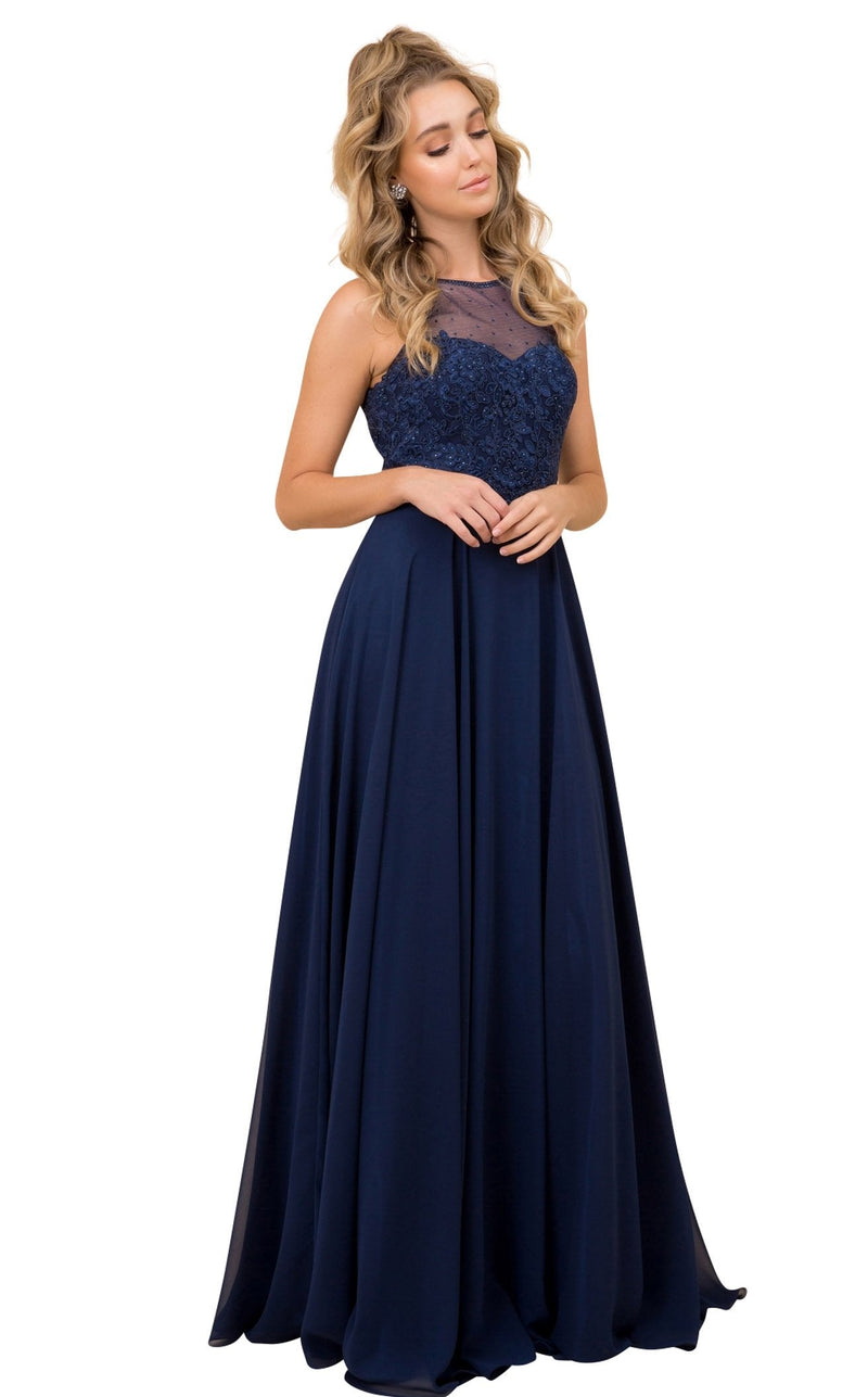 Nox Anabel Y009 Navy-Blue