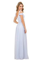 Nox Anabel Y277 Dress Dusty-Blue