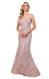 1 of 4 Nox Anabel Y407 Dress Mauve
