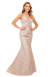 1 of 4 Nox Anabel Y408 Dress Cappuccino