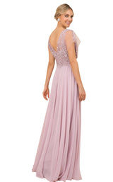 3 of 8 Nox Anabel Y526 Dress Root-Rose