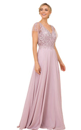 1 of 8 Nox Anabel Y526 Dress Root-Rose