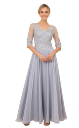 1 of 8 Nox Anabel Y533 Dress Gray