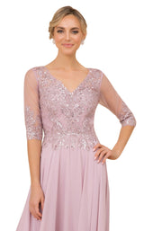 6 of 8 Nox Anabel Y533 Dress Root-Rose