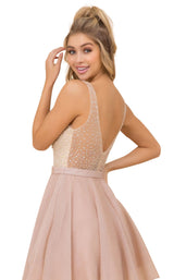8 of 8 Nox Anabel Y692 Dress Blush