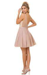 4 of 8 Nox Anabel Y692 Dress Blush