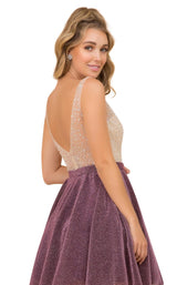 7 of 8 Nox Anabel Y692 Dress Deep-Ruby